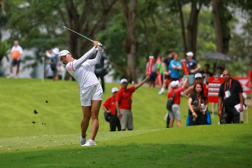 Golf: Defending champion Ko Jin-young claws back into the lead at HSBC ...