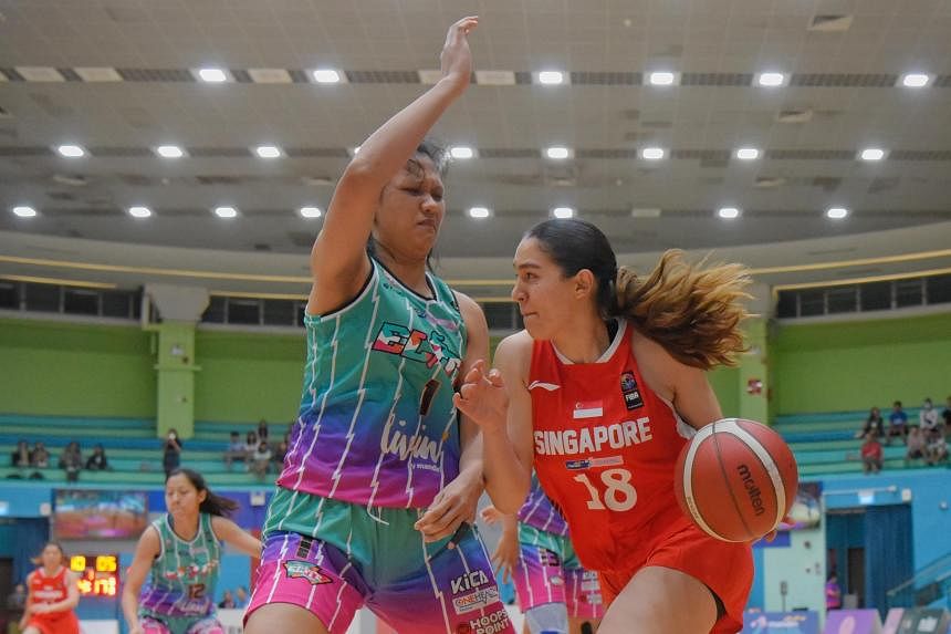 Singapura kalah 63-51 dari Indonesia di Liga Bola Basket Wanita Asia Tenggara 2023.