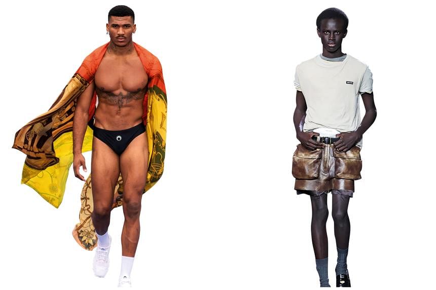 Male underwear makes the great migration outward