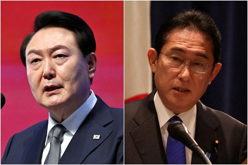 korean president visits japan