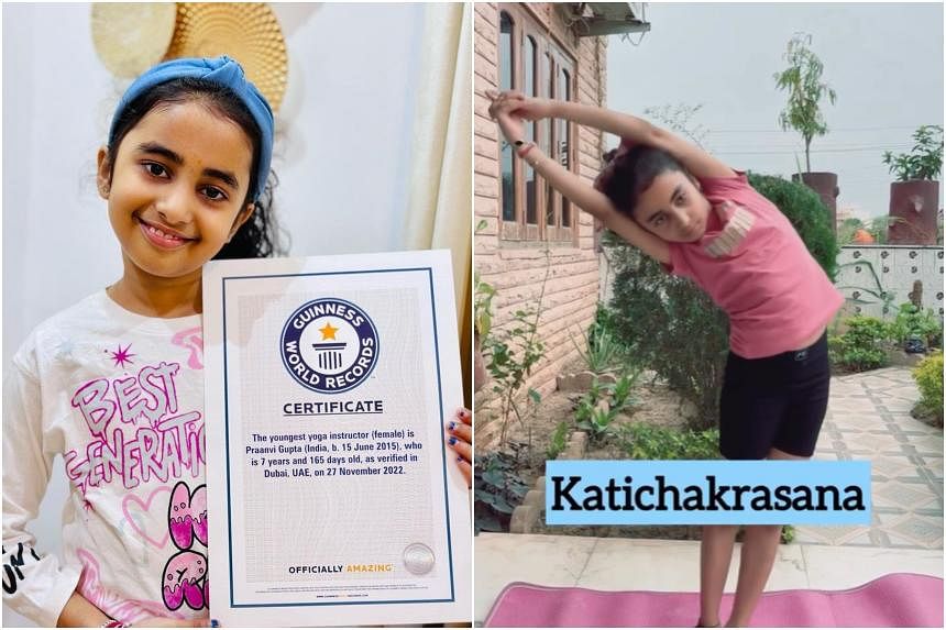 This 7-Year-Old Indian Girl Is The World's Youngest Yoga Instructor