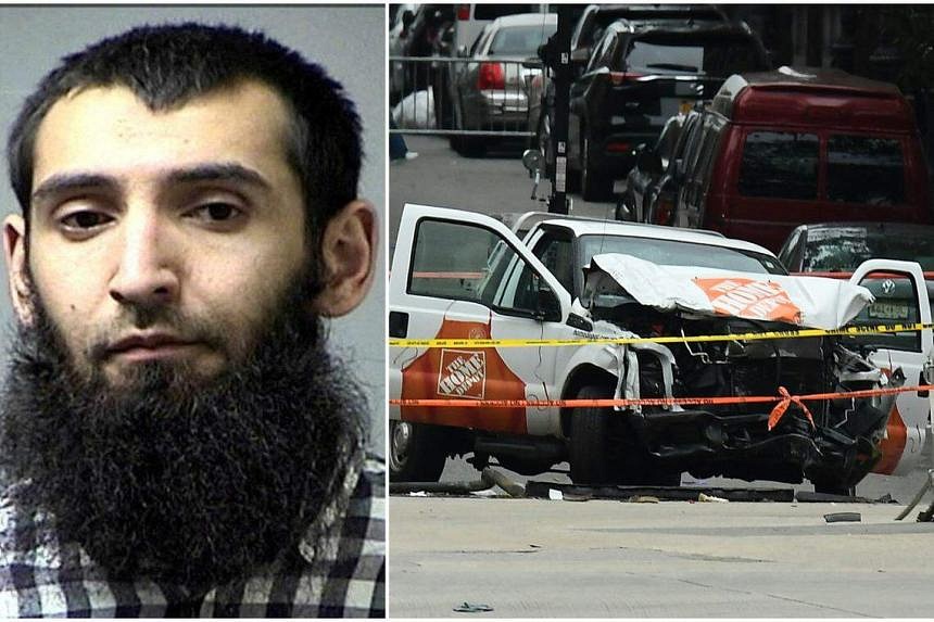 New York truck attacker escapes death penalty | The Straits Times