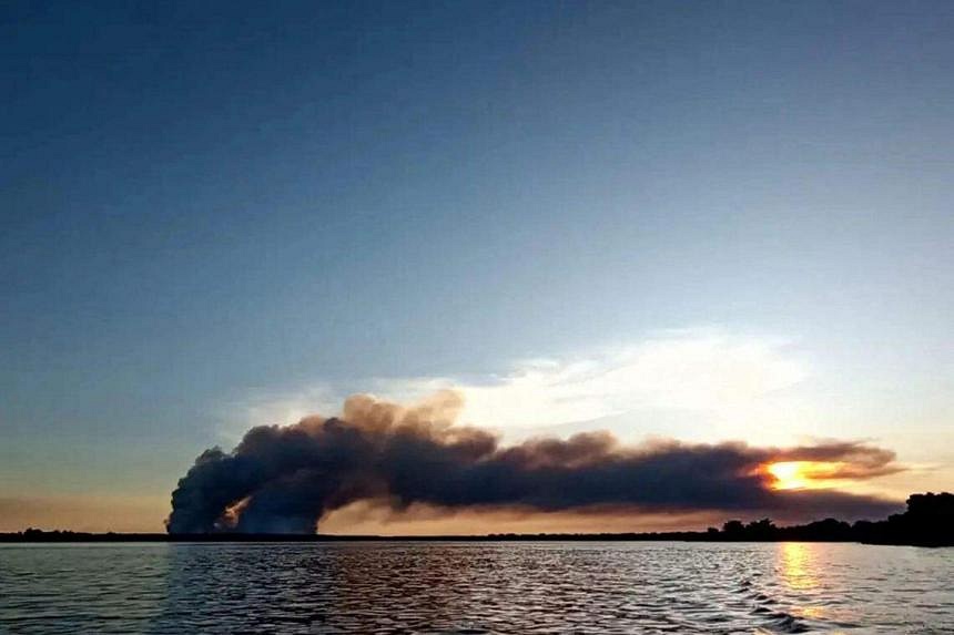 Argentina Forests Burn Amid Heat Wave Drought The Straits Times   ARGENTINA FIRE 180925 0 