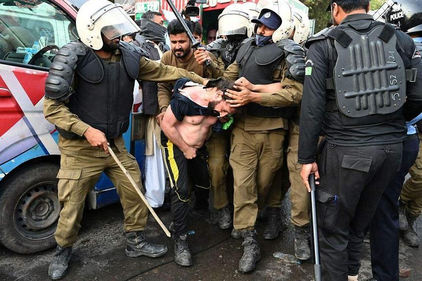 Several Wounded In Clashes As Pakistan Police Try To Arrest Ex-PM Imran ...