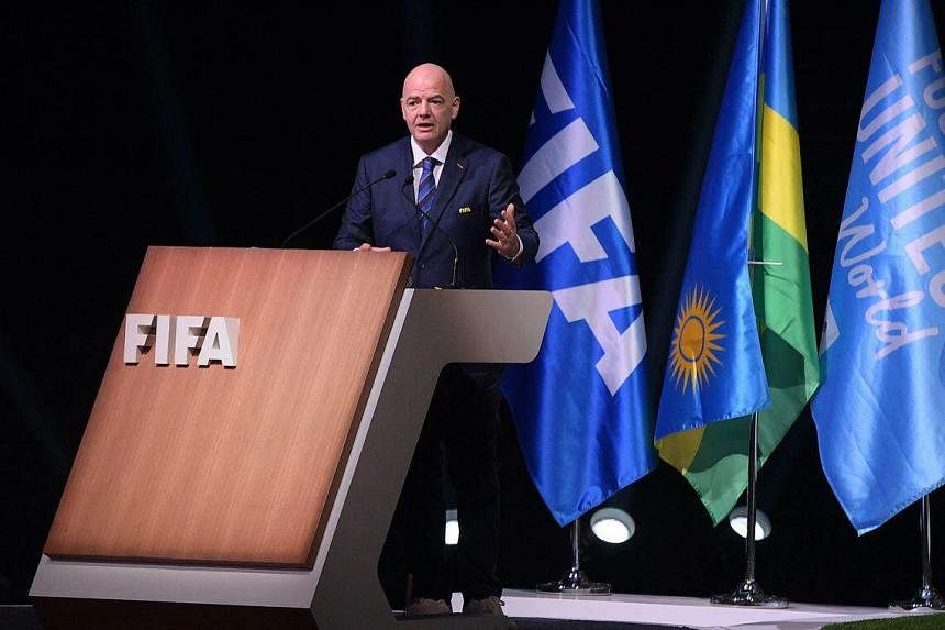 Infantino re-elected FIFA president unopposed, promising greater revenues