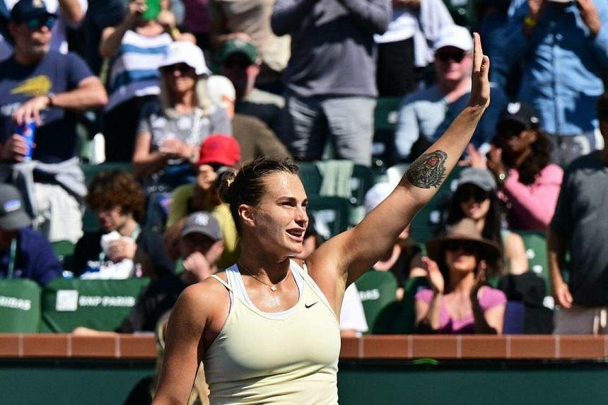 Tennis: Sabalenka Blasts Past Gauff To Reach Indian Wells Semi-finals ...