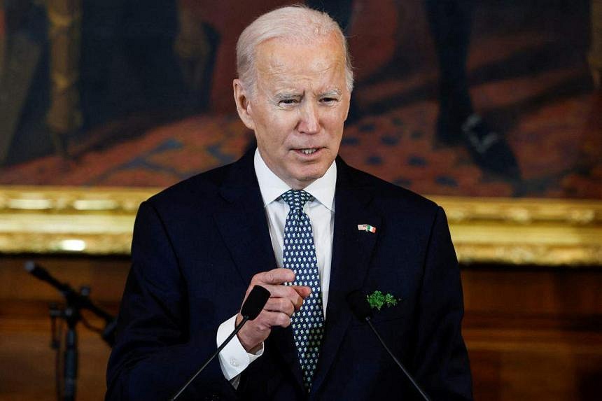 Biden Says Banking Crisis Has Calmed Down | The Straits Times