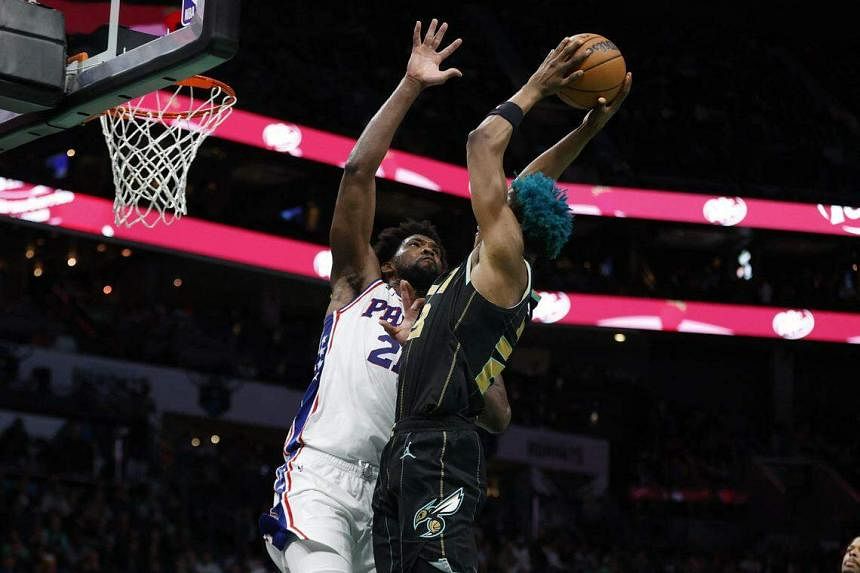 Sixers' center scores 38, brings down 13 rebounds