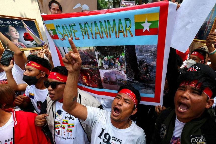 US keen to sync with Asean on worsening crisis in Myanmar; top official  warns of danger of failed state | The Straits Times