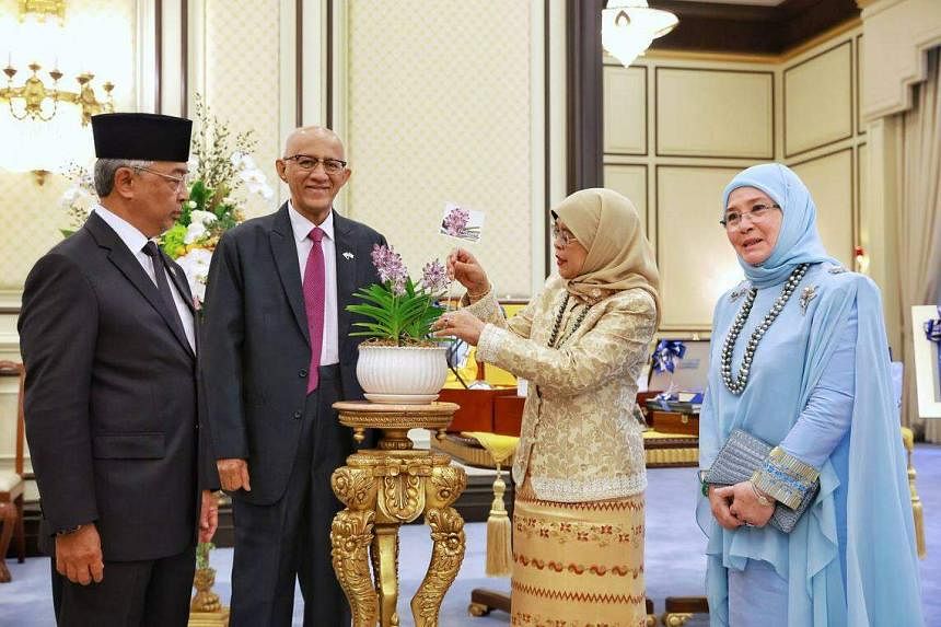 singapore president visit malaysia