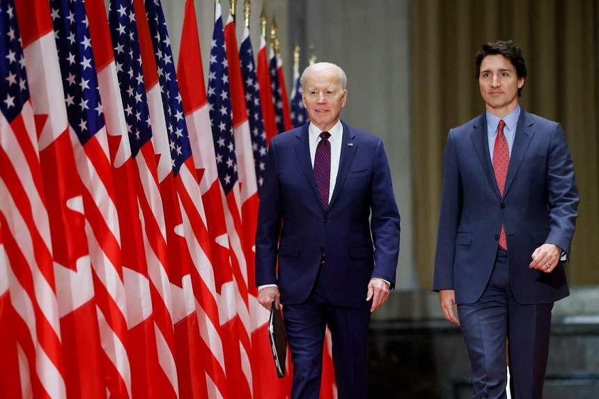 Biden, Trudeau Pledge To Stand Together Against Authoritarian Regimes ...