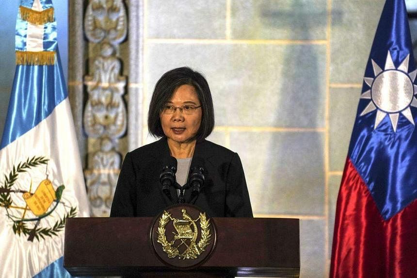 After contentious US visit, Taiwan’s president arrives in Central America