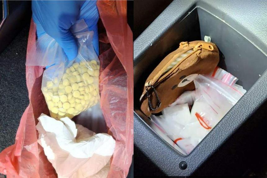 8 men arrested in CNB raid; drugs worth $37,000 seized | The Straits Times