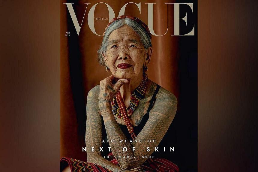 106-year-old Philippine tattoo artist is Vogue’s oldest ever cover model