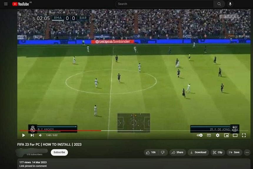 Downloading a 'cracked' version of Fifa 23 or Hogwarts Legacy for free?  It's probably malware