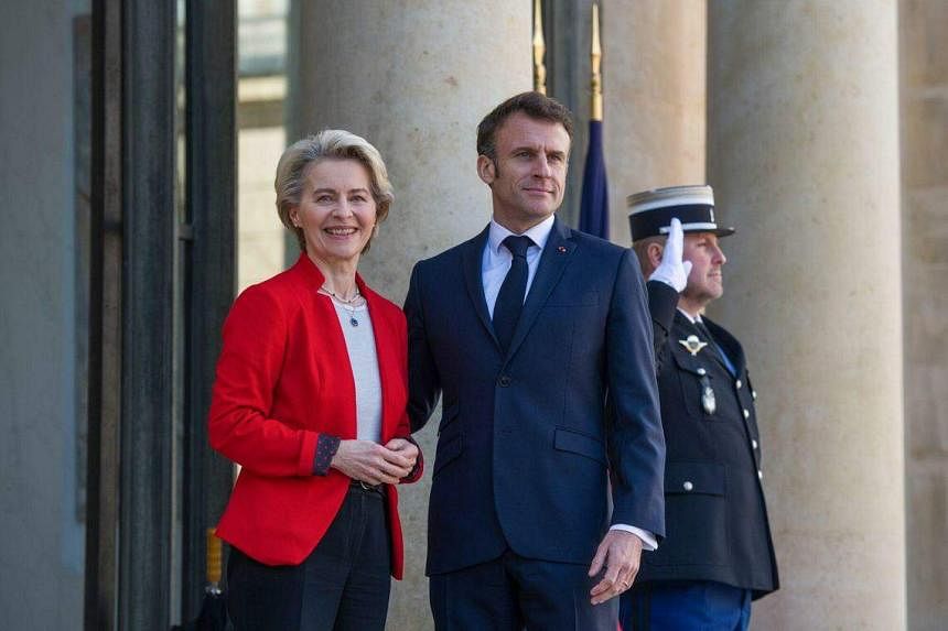 Entre ‘reset’ et ‘derisking’, les dirigeants européens Macron et von der Leyen effectuent une rare visite en Chine
