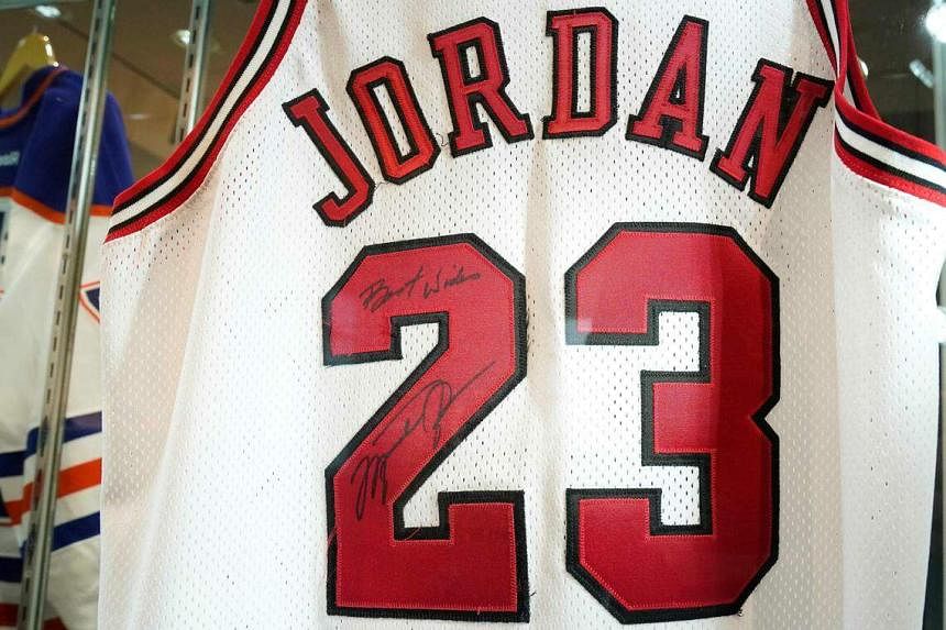 A Michael Jordan jersey will be on display in NYC next week