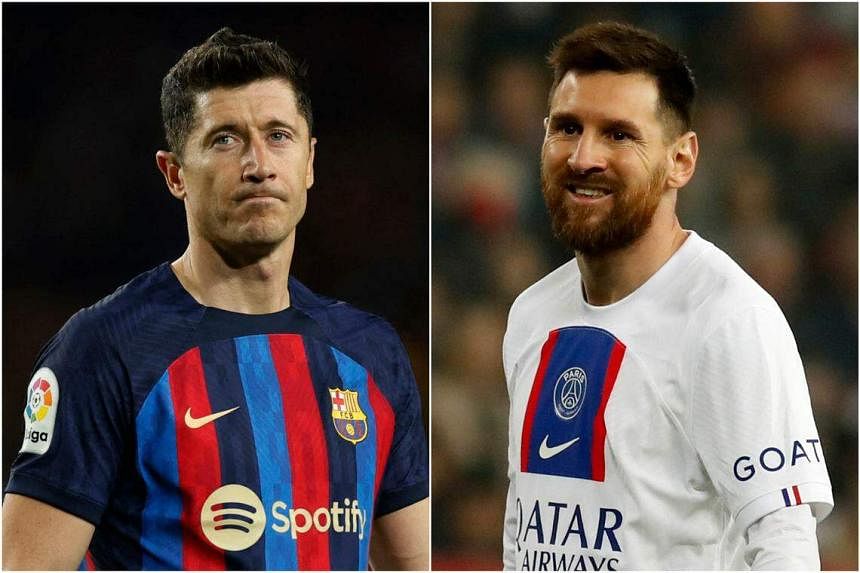 I hope to play with Lionel Messi next season at Barca: Robert Lewandowski |  The Straits Times