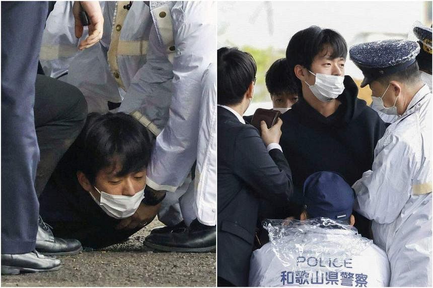 Japan PM Kishida unhurt after smoke bomb thrown at him during outdoor event, suspect held
