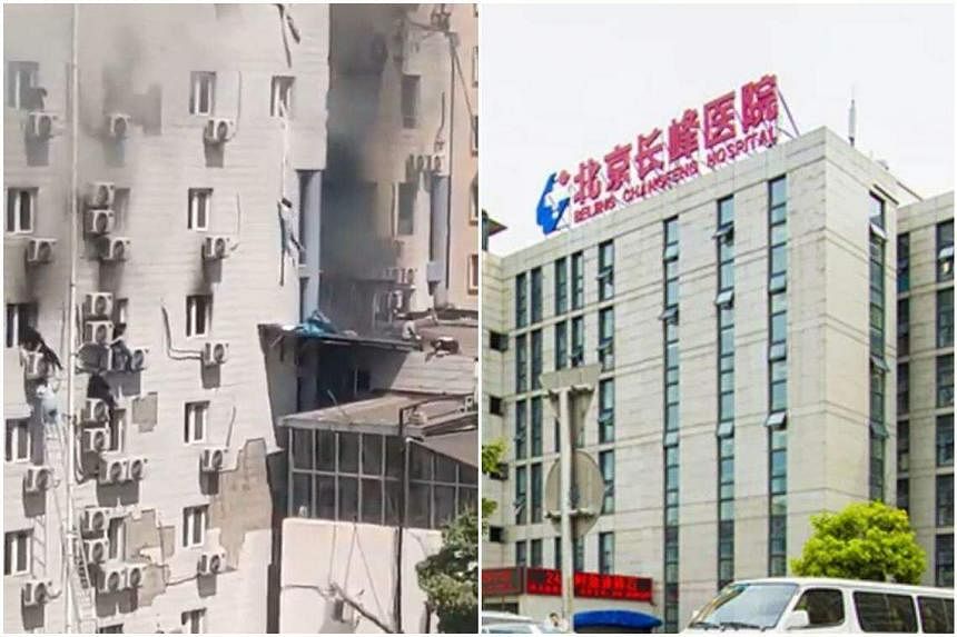 21 dead in Beijing hospital fire, dozens of patients evacuated