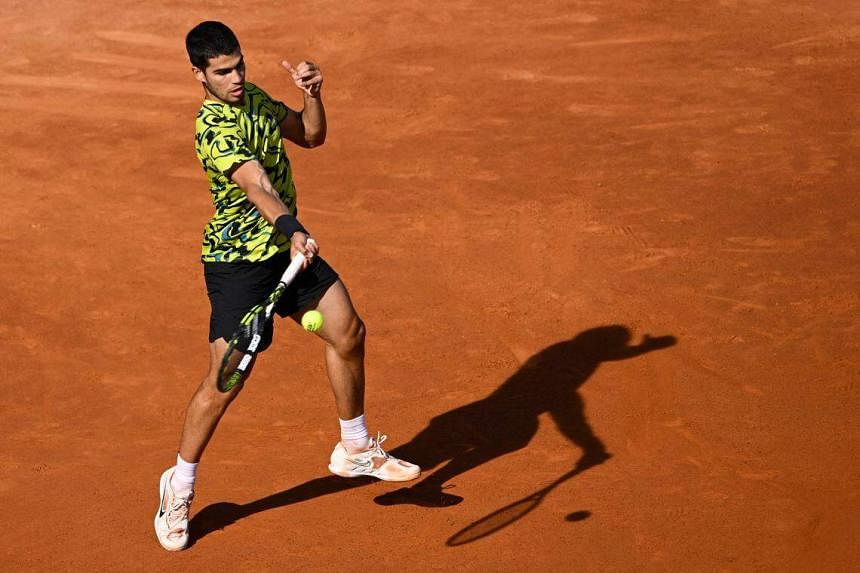 Carlos Alcaraz Grinds Past Roberto Bautista Agut In Barcelona Open Last 16 The Straits Times 3109