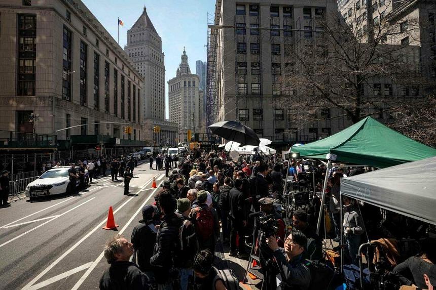 Media Spectacle, Loud Crowds Mark Donald Trump’s Court Appearance In 