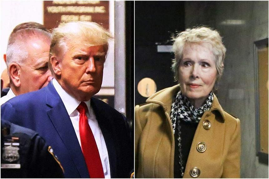 Rape allegation against Trump by prominent ex-columnist heads to civil trial  | The Straits Times