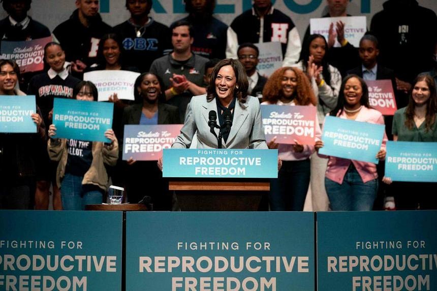 US Vice-President Harris Pushes Abortion As Key Issue In 2024 ...