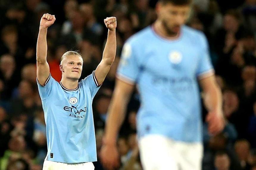 Haaland breaks Premier League record as Man City reclaim top spot