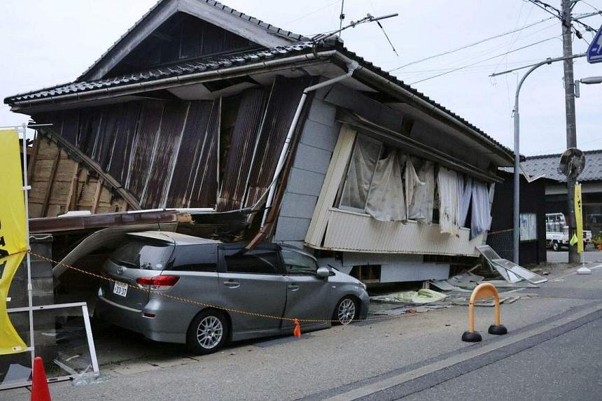 6.5-magnitude Quake Shakes Central Japan; One Dead | The Straits Times