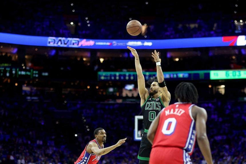 Video shows Jayson Tatum playing one-on-ones against Joel Embiid