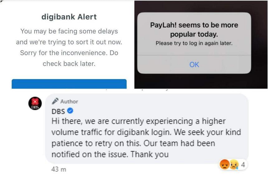 DBS Online Services Down For Nearly An Hour Second Disruption In Under   Wgt Dbsposbcrop 050523 0 