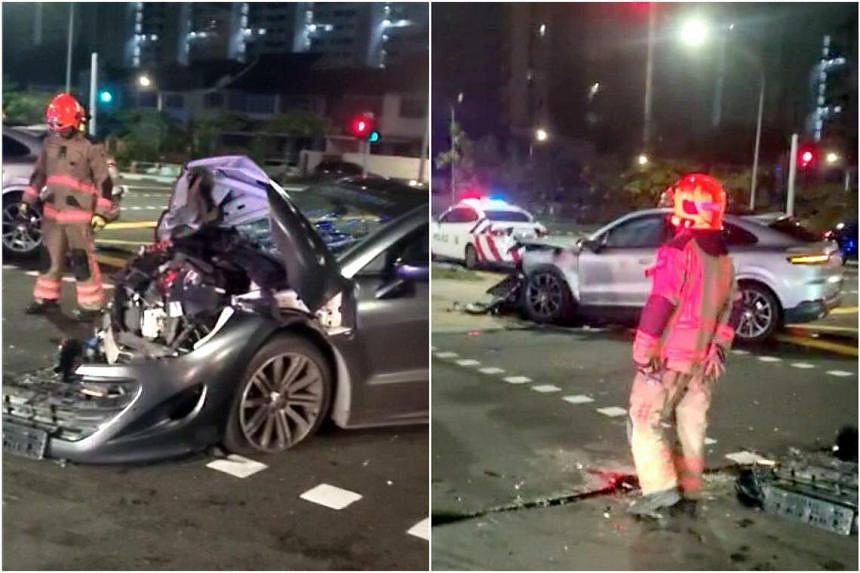 Man Arrested For Suspected Drink Driving After Accident In Hougang ...