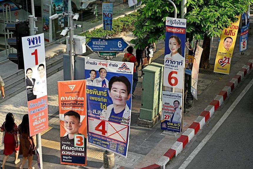 Thai election boils down to a showdown between pro-democracy parties ...