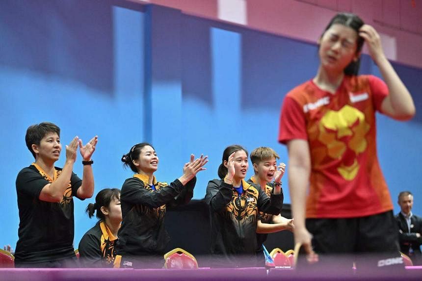 2023 年东南亚运动会：新加坡女乒被马来西亚淘汰，晋级决赛之路更加艰难