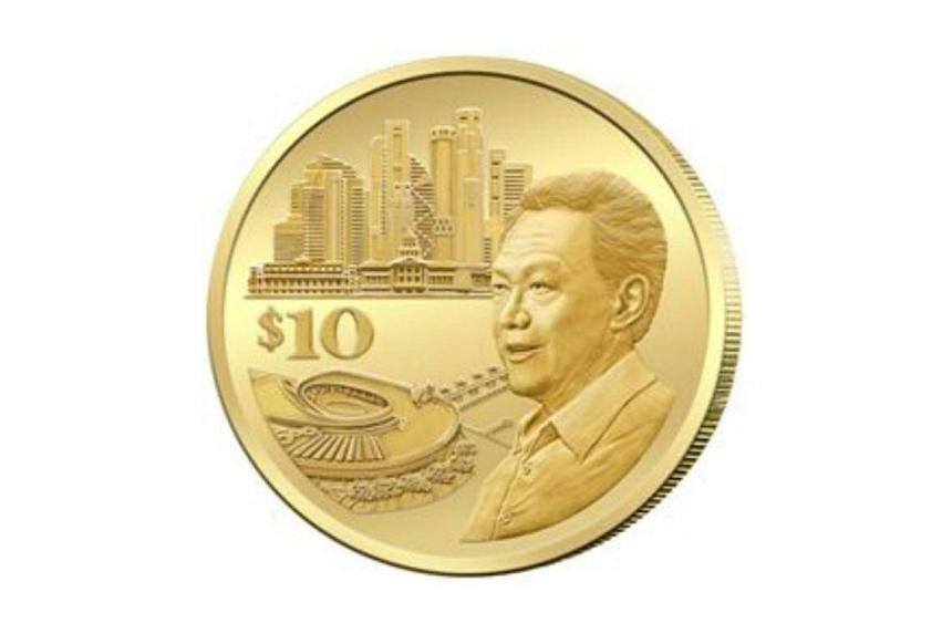 New 10 coin to commemorate 100th birth anniversary of Lee Kuan