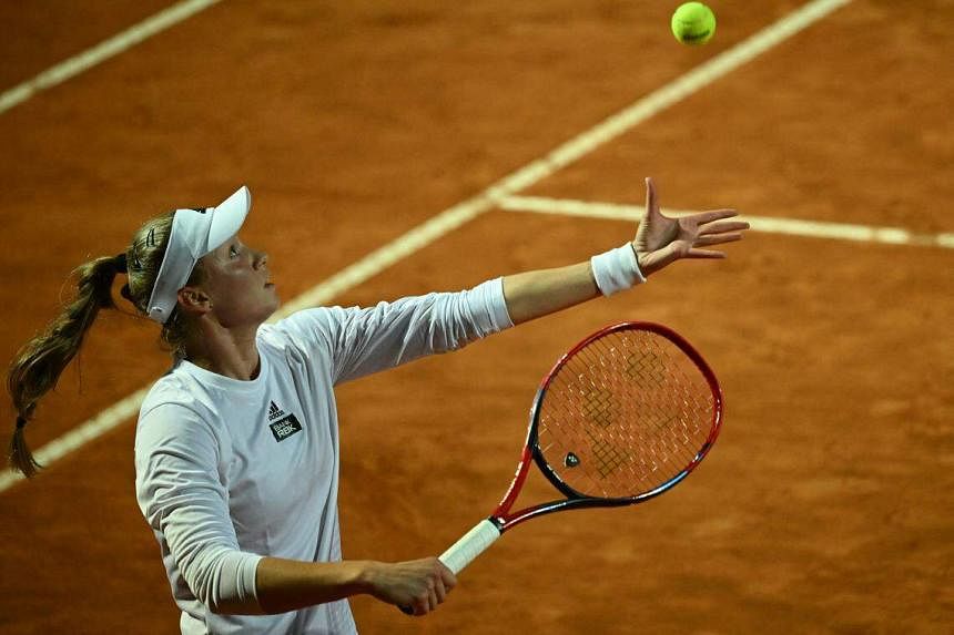 Rybakina wins Italian Open after Kalinina retires due to thigh injury