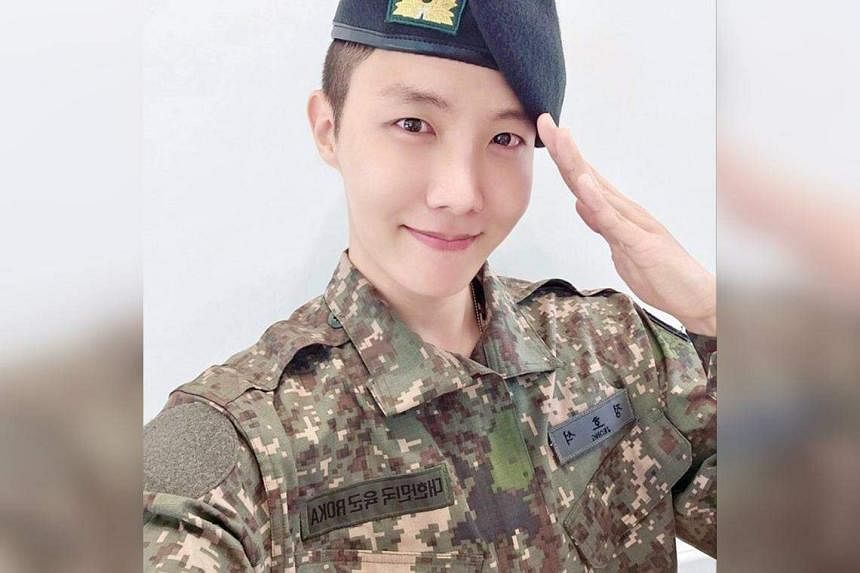 BTS Rapper Jhope Shares Frist Picture From Military Training