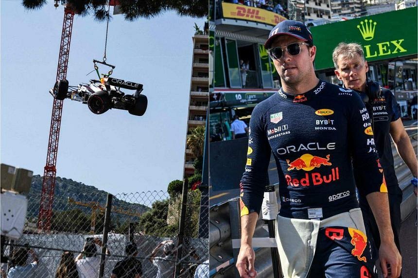 Red Bull’s Sergio Perez Faces Monaco GP Nightmare After Qualifying ...