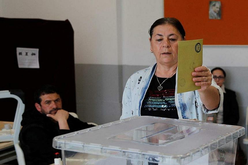 Initial results show Erdogan leading in Turkey’s run-off election ...