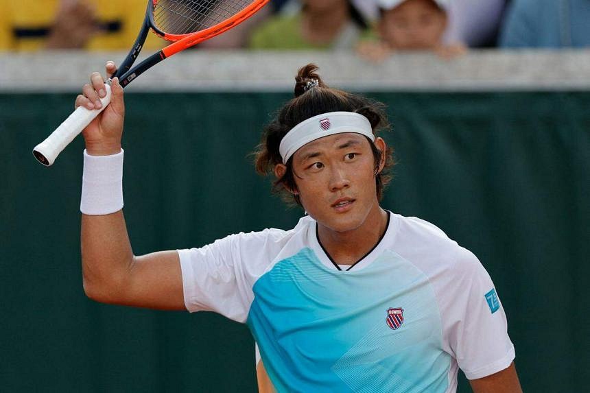 Zhang gives China first men's singles win at French Open in 86 years