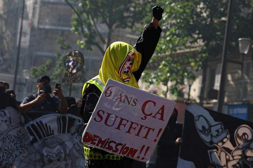 French Pension Reform Protesters Briefly Storm 2024 Olympics   2023 06 06T161837Z1968396504RC2SD1ABCUARRTRMADP3FRANCE PROTESTS 1.JPG