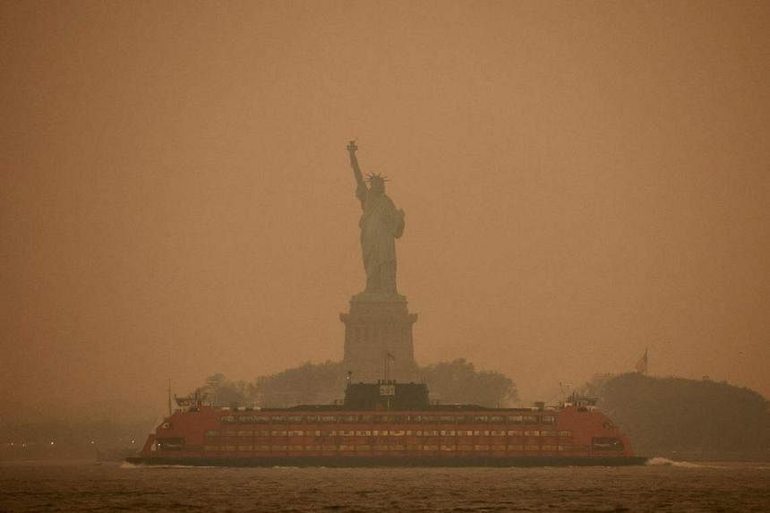 New York Has Worlds Worst Air Pollution As Canada Wildfires Rage The Straits Times 