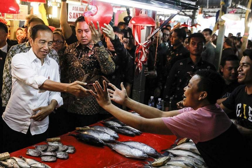 数百名印尼人为佐科威总统访问马来西亚以巩固关系而欢呼