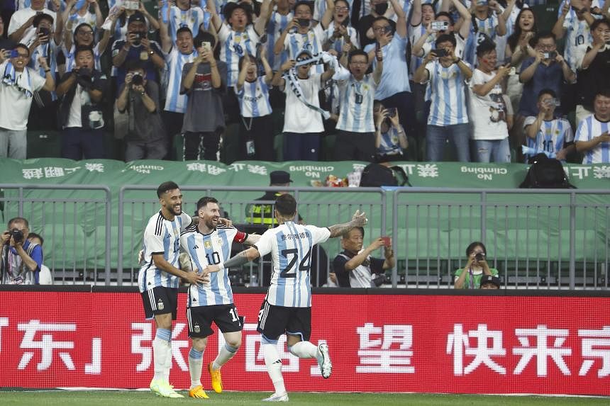 Messi mania at fever pitch as Argentina face Australia in Beijing