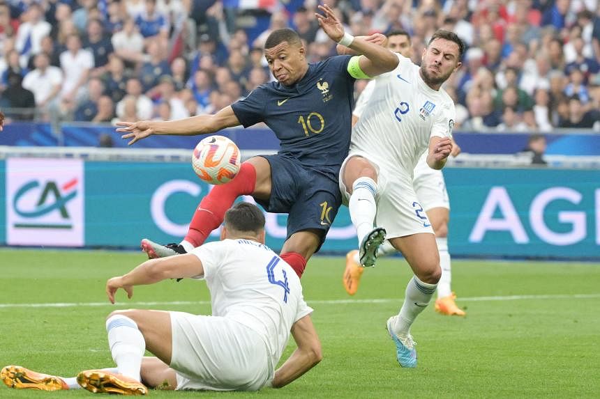 Kylian Mbappe breaks goal record in France's win over Greece, Football  News