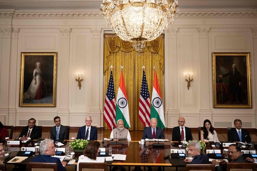 Indian PM Modi Wraps Up Washington Trip With Appeal To Tech CEOs | The ...