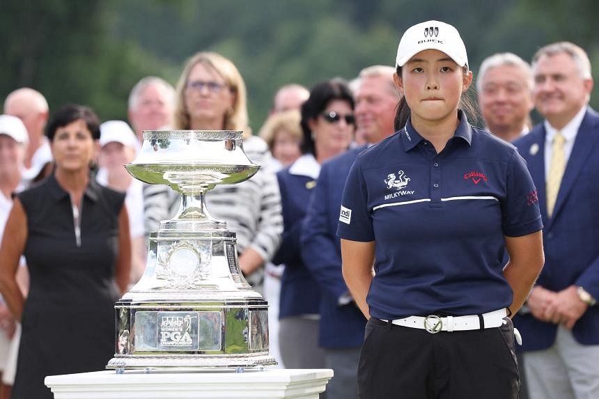 China's Yin Ruoning wins Women's PGA Championship The Straits Times