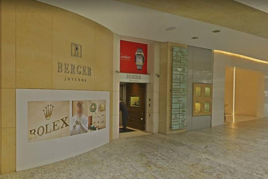 15 luxury watches stolen in Mexico jewellery store raid The Straits Times