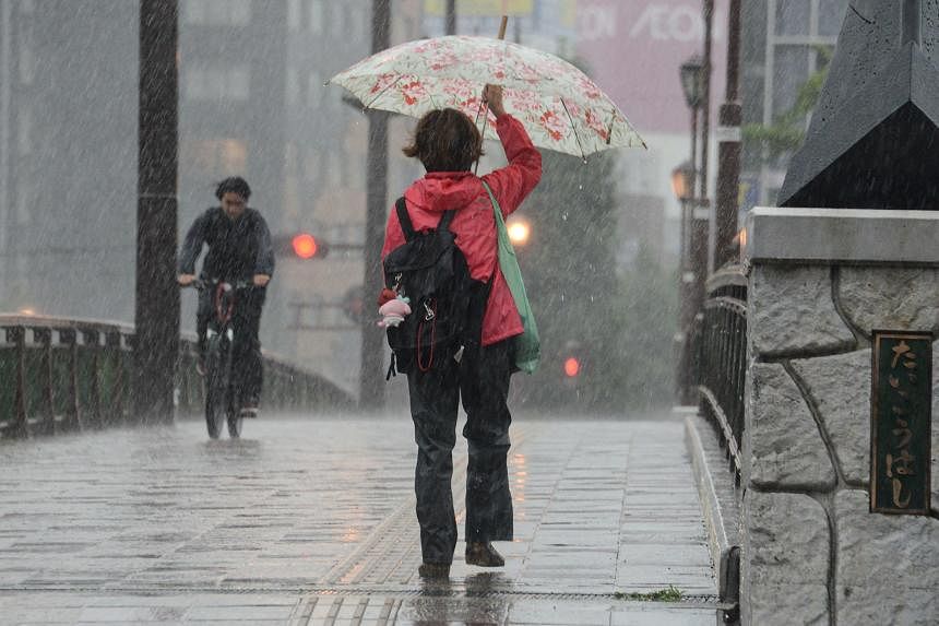 One dead, one missing as Japan hit by heavy rain | The Straits Times